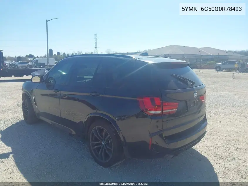 2016 BMW X5 M VIN: 5YMKT6C50G0R78493 Lot: 44941988