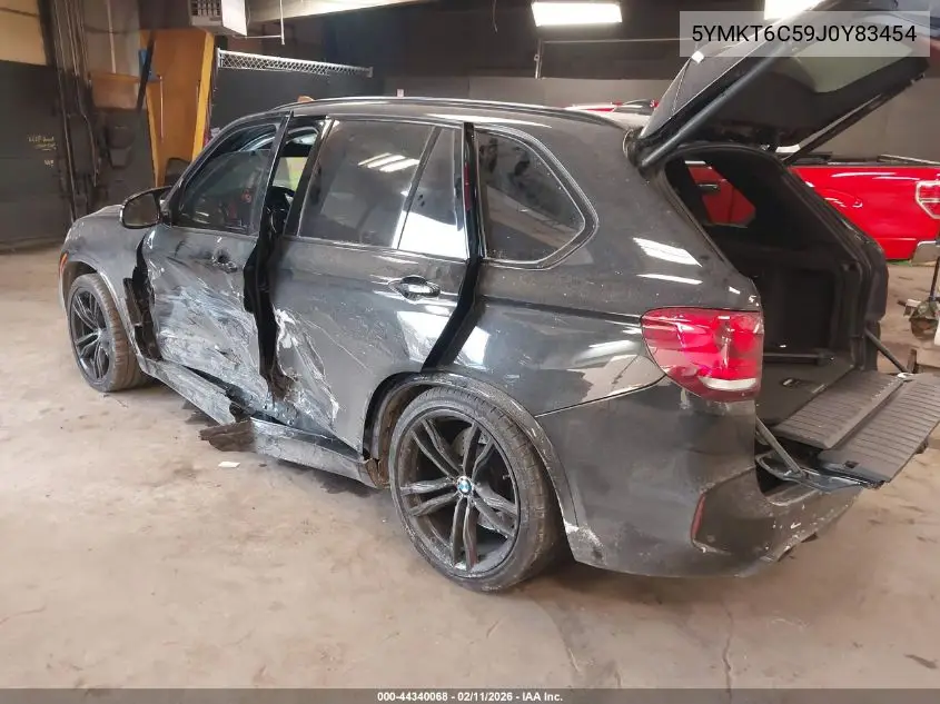 2018 BMW X5 M VIN: 5YMKT6C59J0Y83454 Lot: 44340068