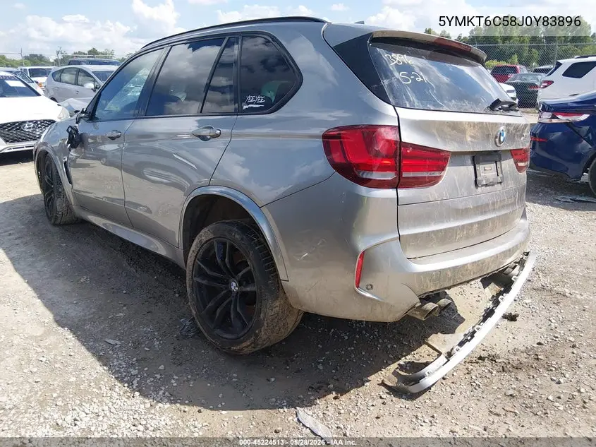 2018 BMW X5 M VIN: 5YMKT6C58J0Y83896 Lot: 45224513