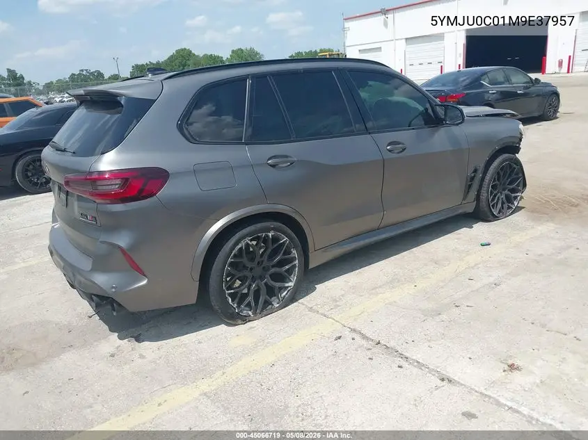 2021 BMW X5 M VIN: 5YMJU0C01M9E37957 Lot: 45066719