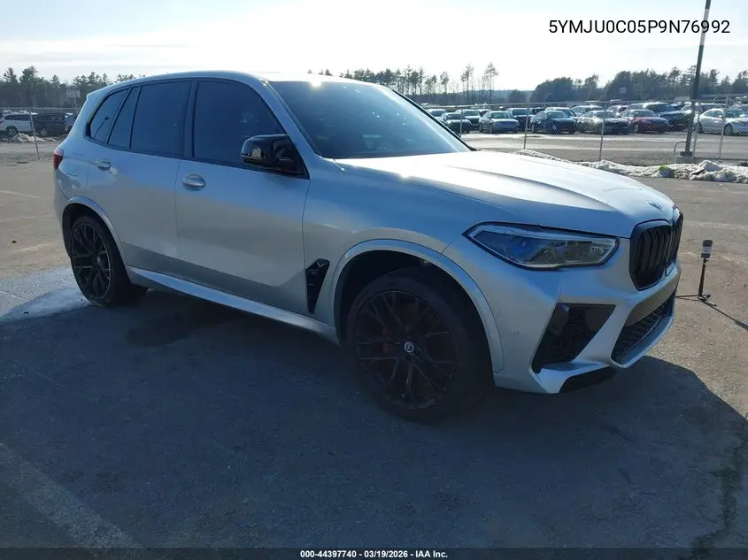 2023 BMW X5 M VIN: 5YMJU0C05P9N76992 Lot: 44397740