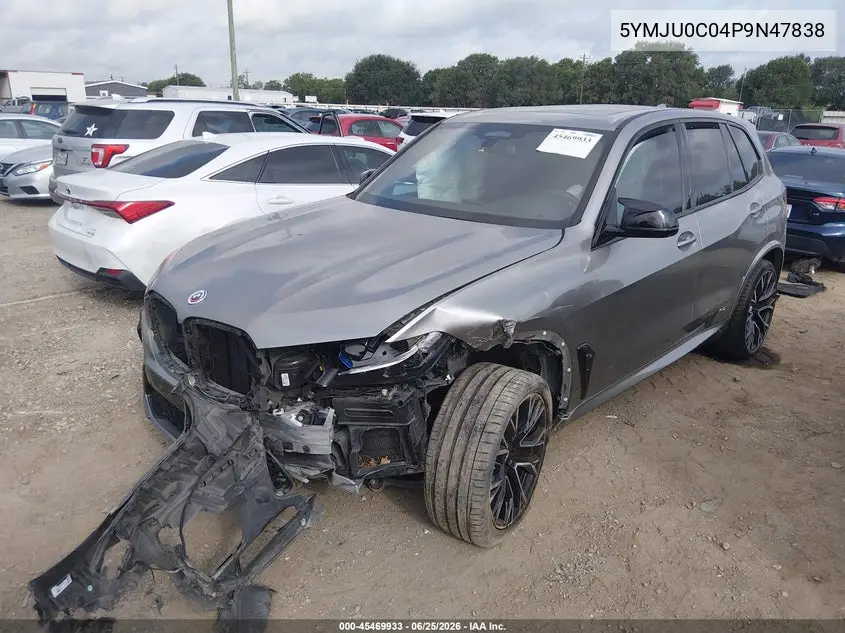 2023 BMW X5 M VIN: 5YMJU0C04P9N47838 Lot: 45469933