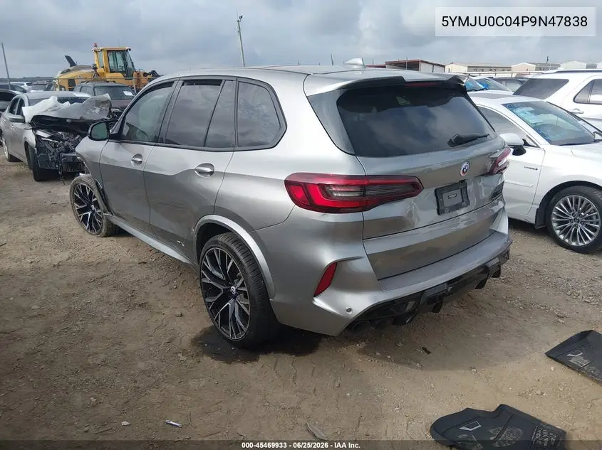 2023 BMW X5 M VIN: 5YMJU0C04P9N47838 Lot: 45469933