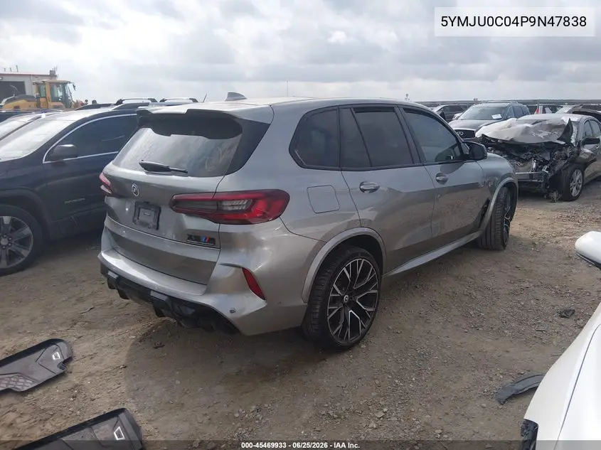2023 BMW X5 M VIN: 5YMJU0C04P9N47838 Lot: 45469933