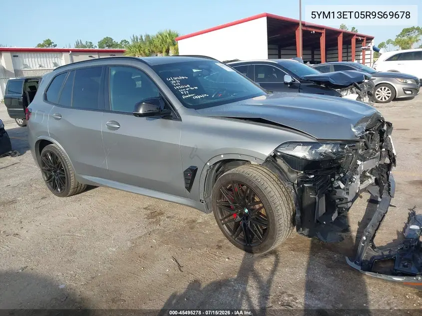 2024 BMW X5 M Competition VIN: 5YM13ET05R9S69678 Lot: 45495278
