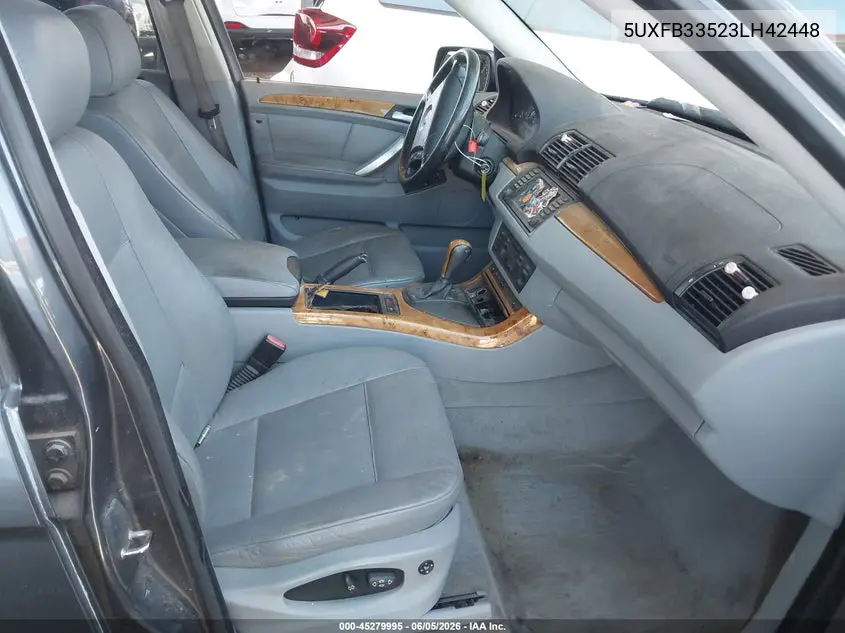2003 BMW X5 4.4I VIN: 5UXFB33523LH42448 Lot: 45279995
