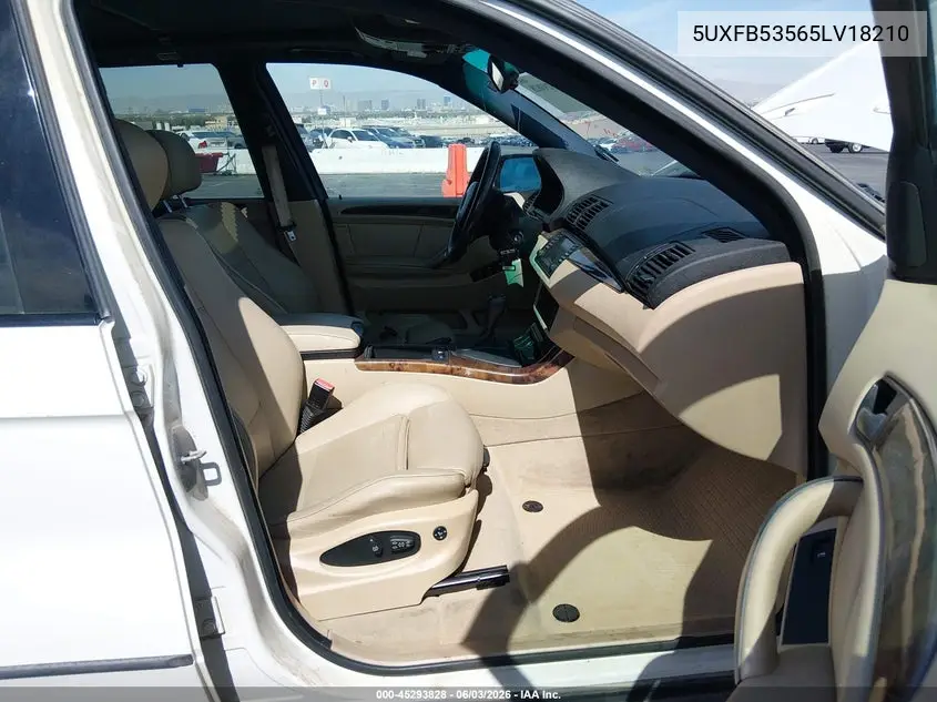 2005 BMW X5 4.4I VIN: 5UXFB53565LV18210 Lot: 45293828