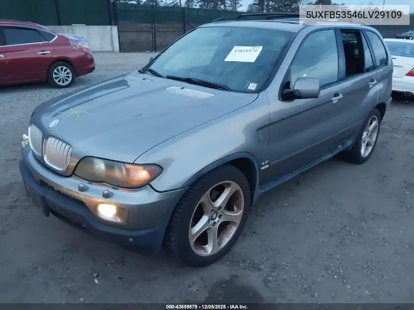 5UXFB53546LV29109 2006 BMW X5 4.4I