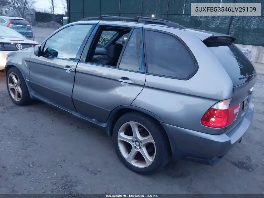 5UXFB53546LV29109 2006 BMW X5 4.4I