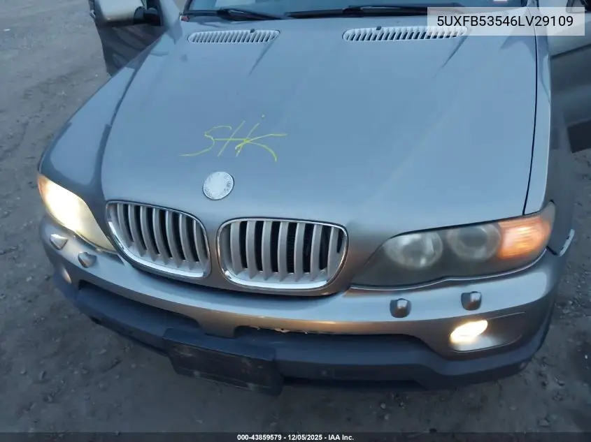 5UXFB53546LV29109 2006 BMW X5 4.4I