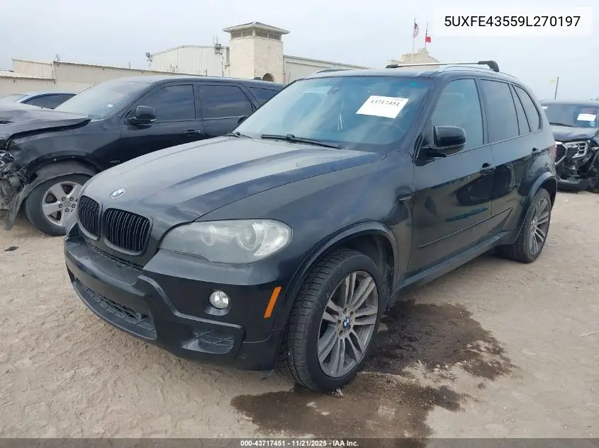 5UXFE43559L270197 2009 BMW X5 xDrive30I