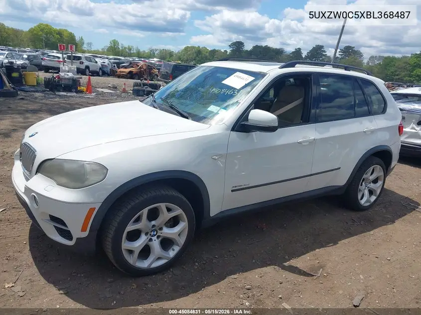 2011 BMW X5 xDrive35D VIN: 5UXZW0C5XBL368487 Lot: 45084631