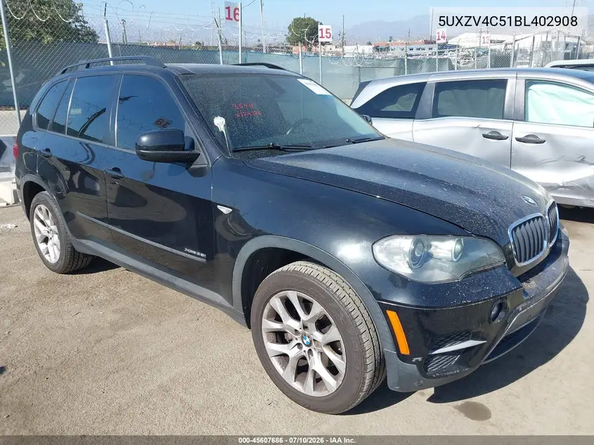 2011 BMW X5 xDrive35I/xDrive35I Premium/xDrive35I Sport Activity VIN: 5UXZV4C51BL402908 Lot: 45607686