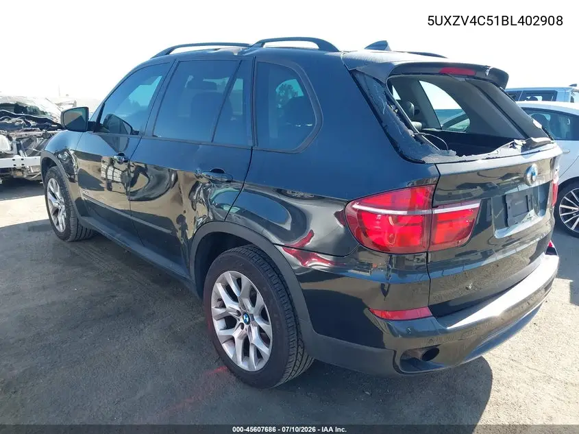 2011 BMW X5 xDrive35I/xDrive35I Premium/xDrive35I Sport Activity VIN: 5UXZV4C51BL402908 Lot: 45607686