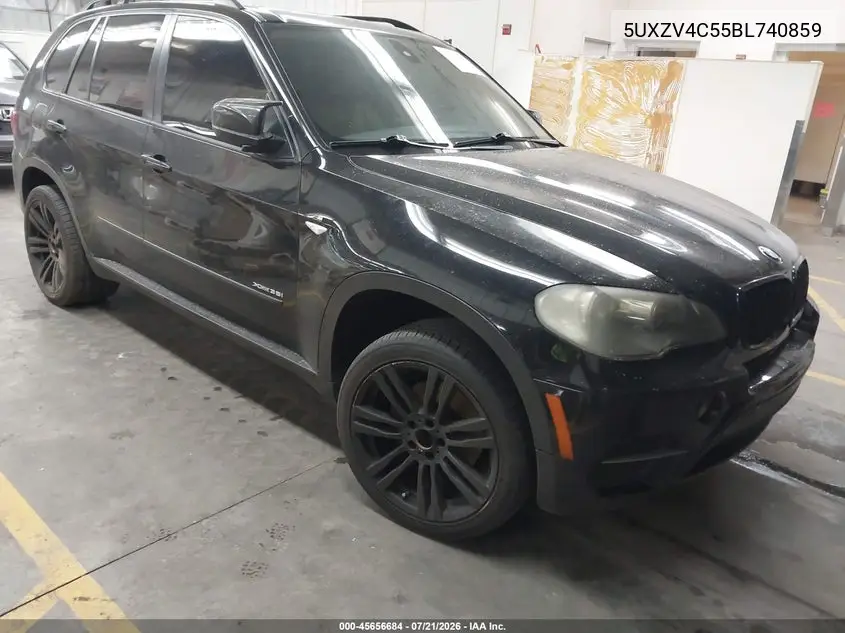 2011 BMW X5 xDrive35I/xDrive35I Premium/xDrive35I Sport Activity VIN: 5UXZV4C55BL740859 Lot: 45656684