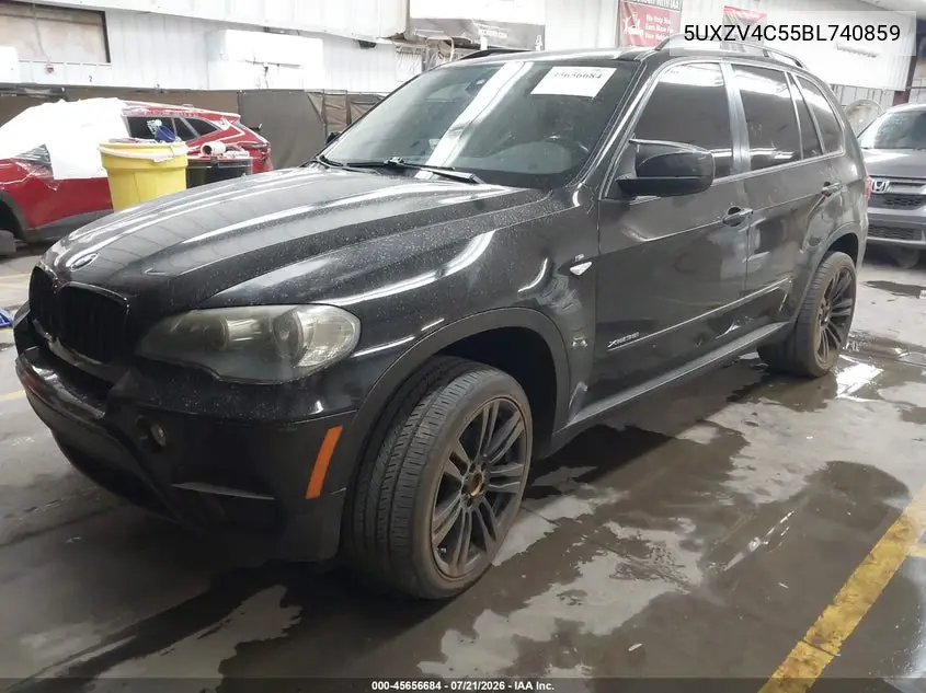 2011 BMW X5 xDrive35I/xDrive35I Premium/xDrive35I Sport Activity VIN: 5UXZV4C55BL740859 Lot: 45656684