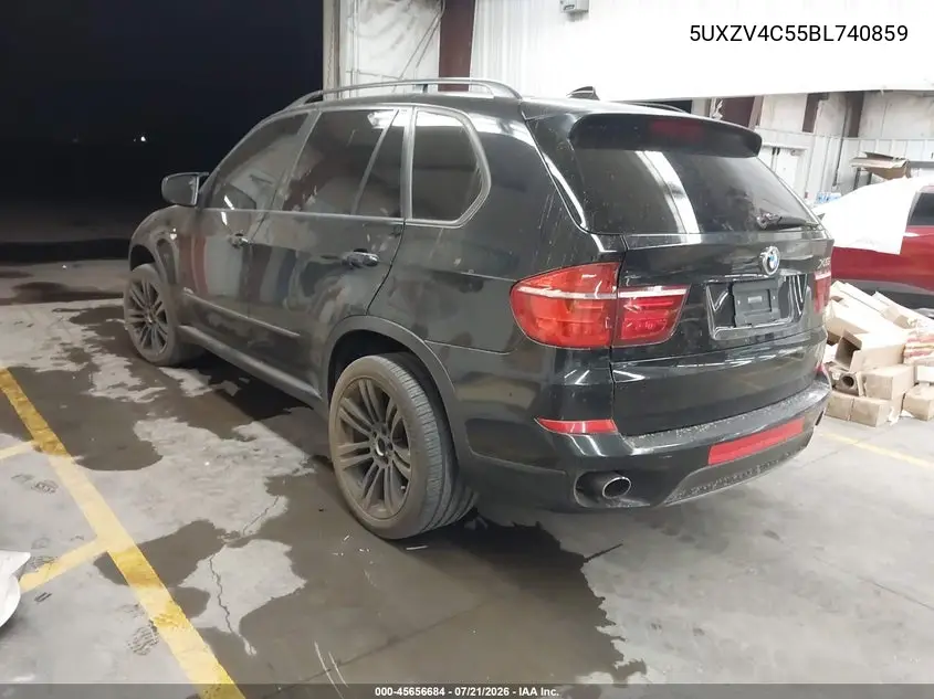 2011 BMW X5 xDrive35I/xDrive35I Premium/xDrive35I Sport Activity VIN: 5UXZV4C55BL740859 Lot: 45656684