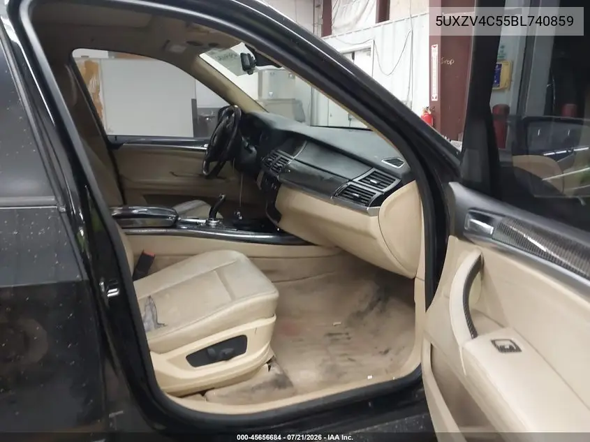 2011 BMW X5 xDrive35I/xDrive35I Premium/xDrive35I Sport Activity VIN: 5UXZV4C55BL740859 Lot: 45656684