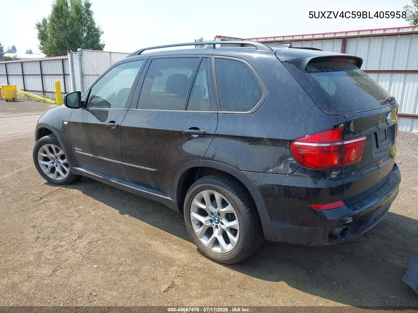 2011 BMW X5 xDrive35I/xDrive35I Premium/xDrive35I Sport Activity VIN: 5UXZV4C59BL405958 Lot: 45667476