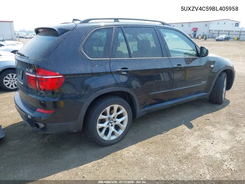2011 BMW X5 xDrive35I/xDrive35I Premium/xDrive35I Sport Activity VIN: 5UXZV4C59BL405958 Lot: 45667476