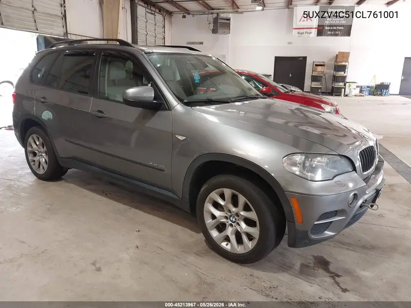 2012 BMW X5 xDrive35I/xDrive35I Premium/xDrive35I Sport Activity VIN: 5UXZV4C51CL761001 Lot: 45213967