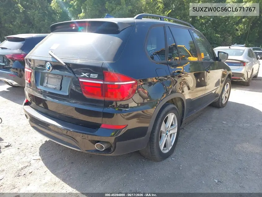 2012 BMW X5 xDrive35D VIN: 5UXZW0C56CL671767 Lot: 45394088