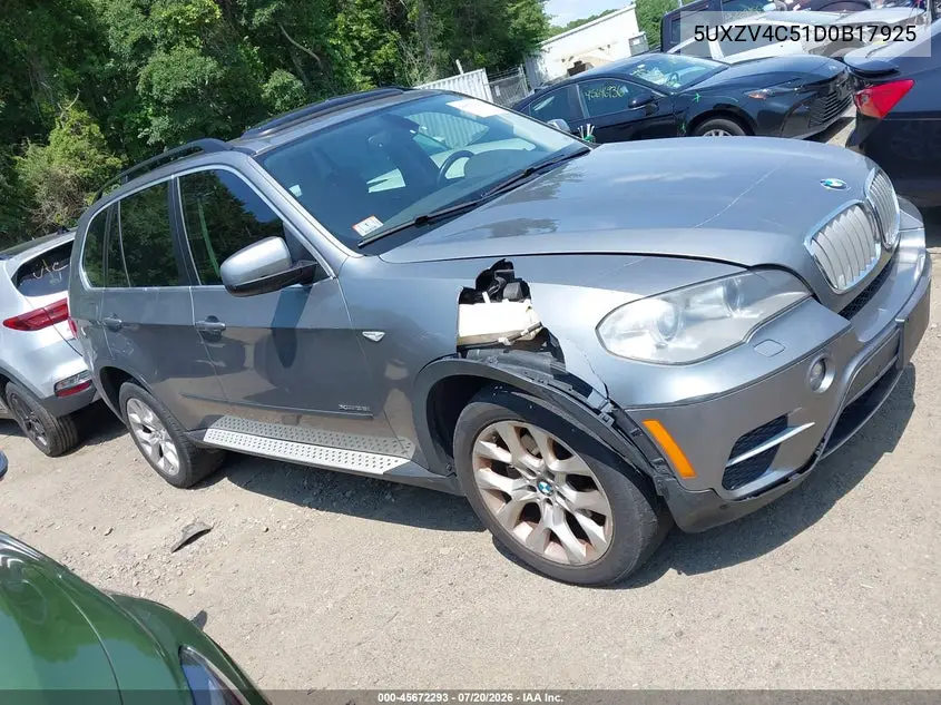 2013 BMW X5 xDrive35I/xDrive35I Premium/xDrive35I Sport Activity VIN: 5UXZV4C51D0B17925 Lot: 45672293
