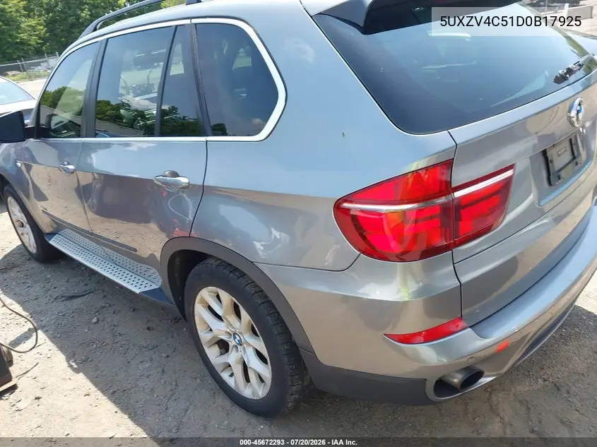 2013 BMW X5 xDrive35I/xDrive35I Premium/xDrive35I Sport Activity VIN: 5UXZV4C51D0B17925 Lot: 45672293