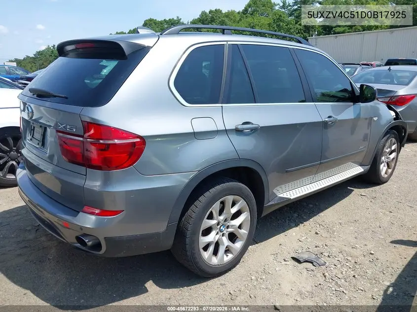 2013 BMW X5 xDrive35I/xDrive35I Premium/xDrive35I Sport Activity VIN: 5UXZV4C51D0B17925 Lot: 45672293