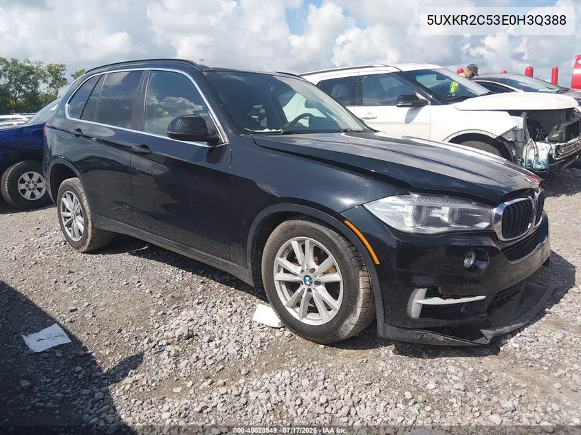 2014 BMW X5 Sdrive35I VIN: 5UXKR2C53E0H3Q388 Lot: 45628549