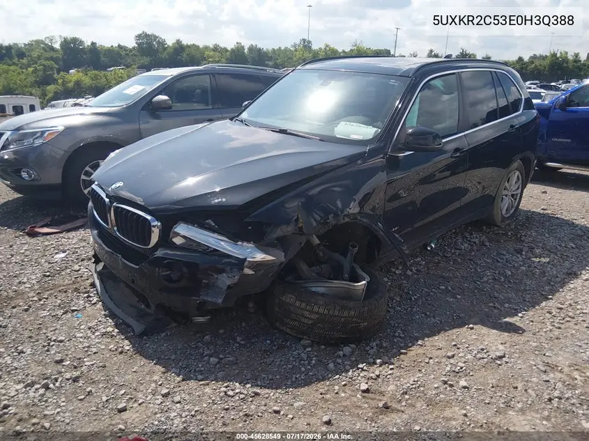 2014 BMW X5 Sdrive35I VIN: 5UXKR2C53E0H3Q388 Lot: 45628549