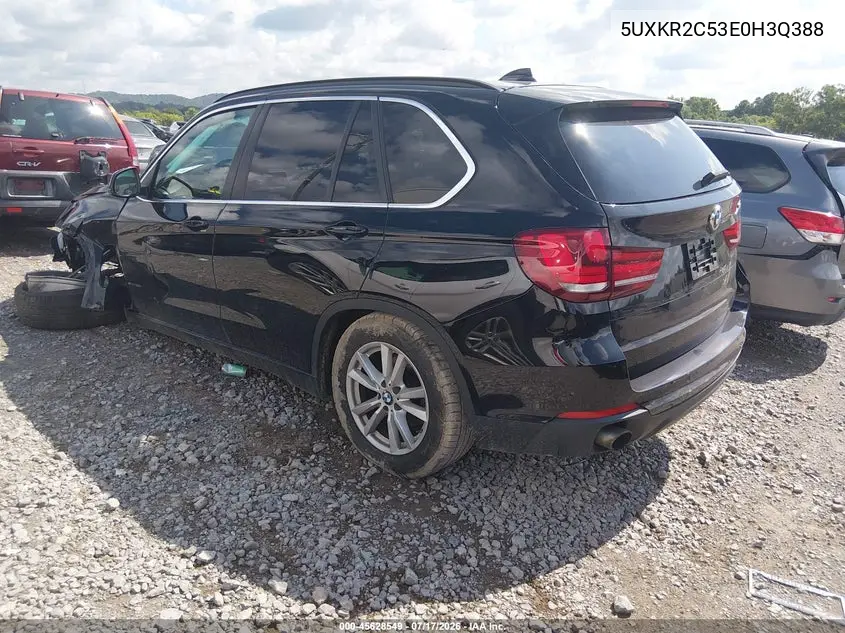 2014 BMW X5 Sdrive35I VIN: 5UXKR2C53E0H3Q388 Lot: 45628549