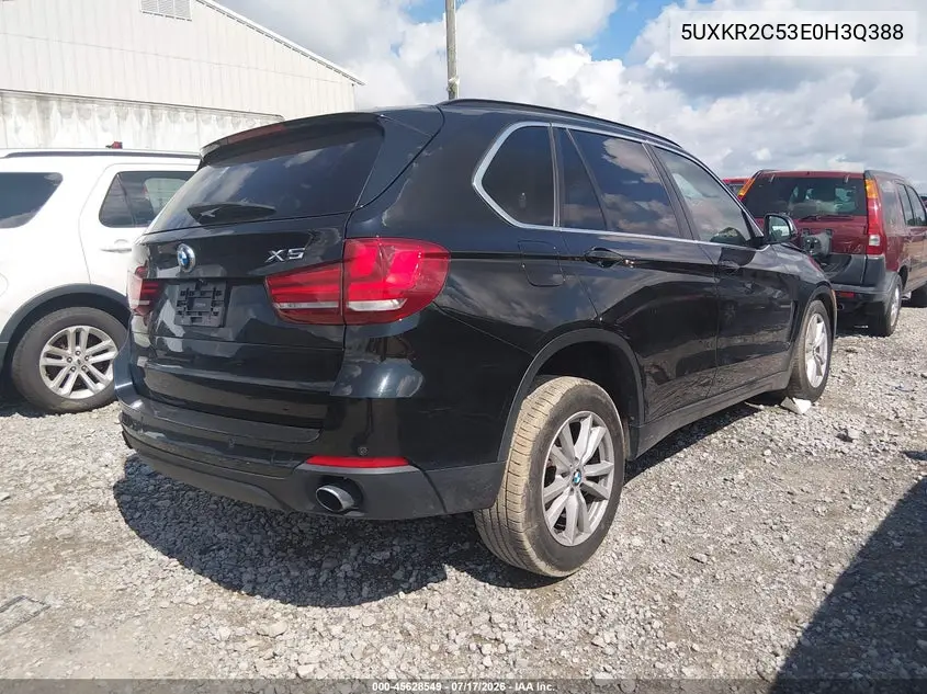 2014 BMW X5 Sdrive35I VIN: 5UXKR2C53E0H3Q388 Lot: 45628549
