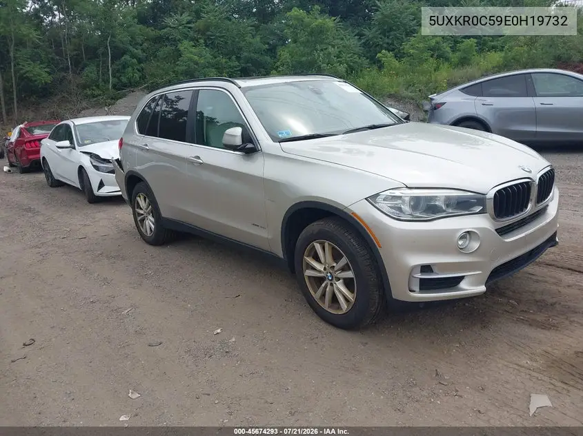2014 BMW X5 xDrive35I VIN: 5UXKR0C59E0H19732 Lot: 45674293
