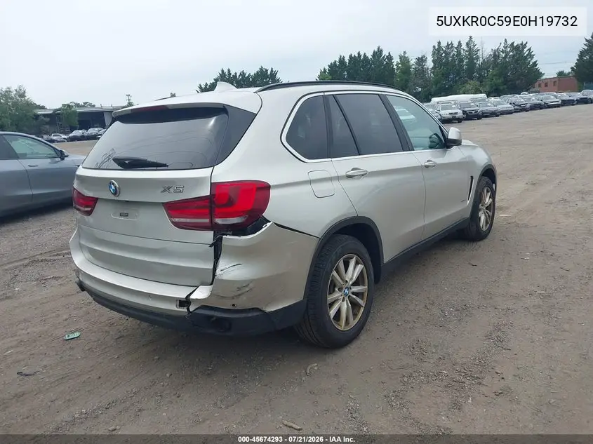 2014 BMW X5 xDrive35I VIN: 5UXKR0C59E0H19732 Lot: 45674293