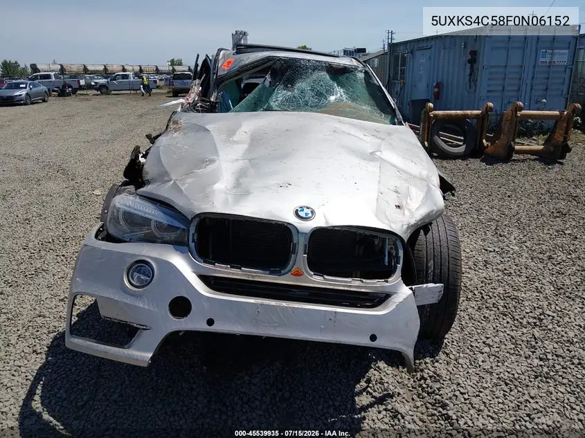 2015 BMW X5 xDrive35D VIN: 5UXKS4C58F0N06152 Lot: 45539935
