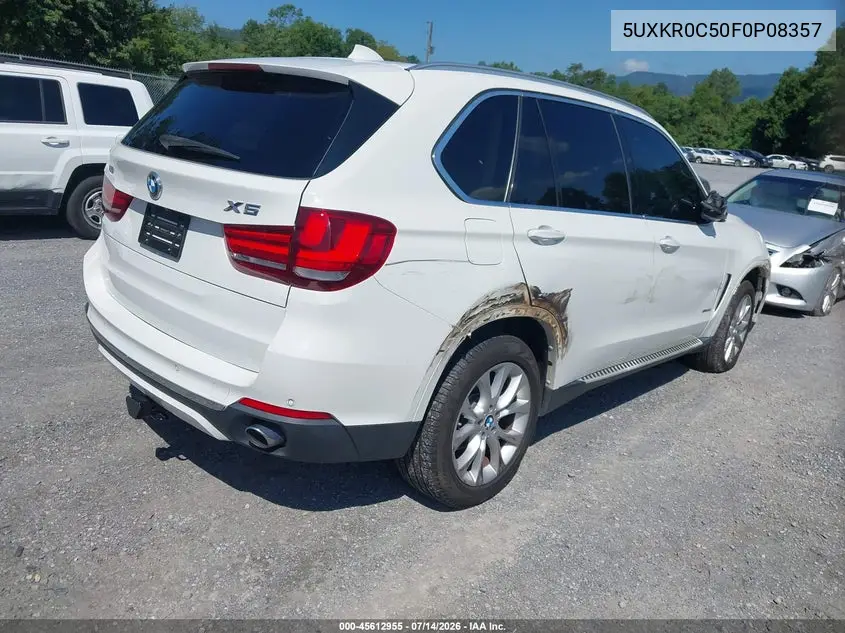 2015 BMW X5 xDrive35I VIN: 5UXKR0C50F0P08357 Lot: 45612955