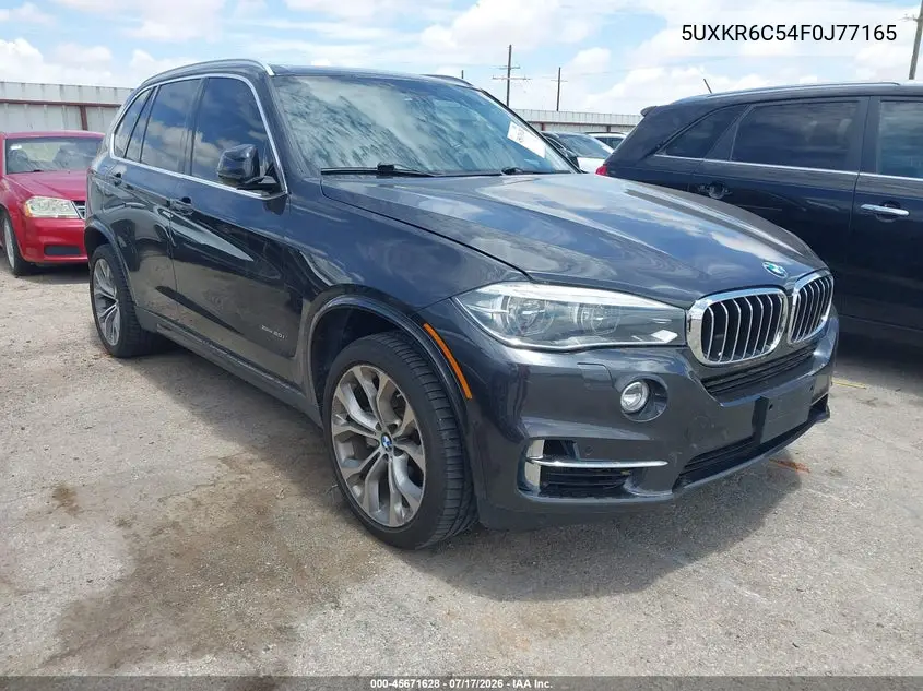 2015 BMW X5 xDrive50I VIN: 5UXKR6C54F0J77165 Lot: 45671628