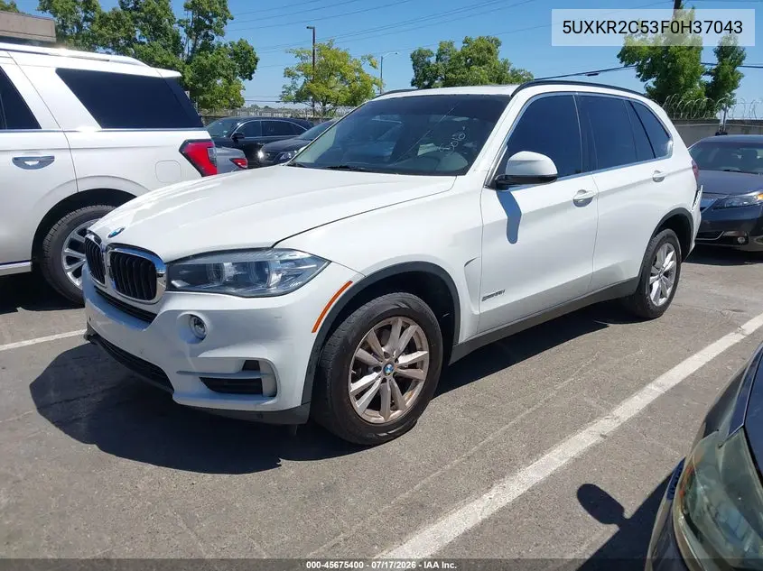 2015 BMW X5 Sdrive35I VIN: 5UXKR2C53F0H37043 Lot: 45675400