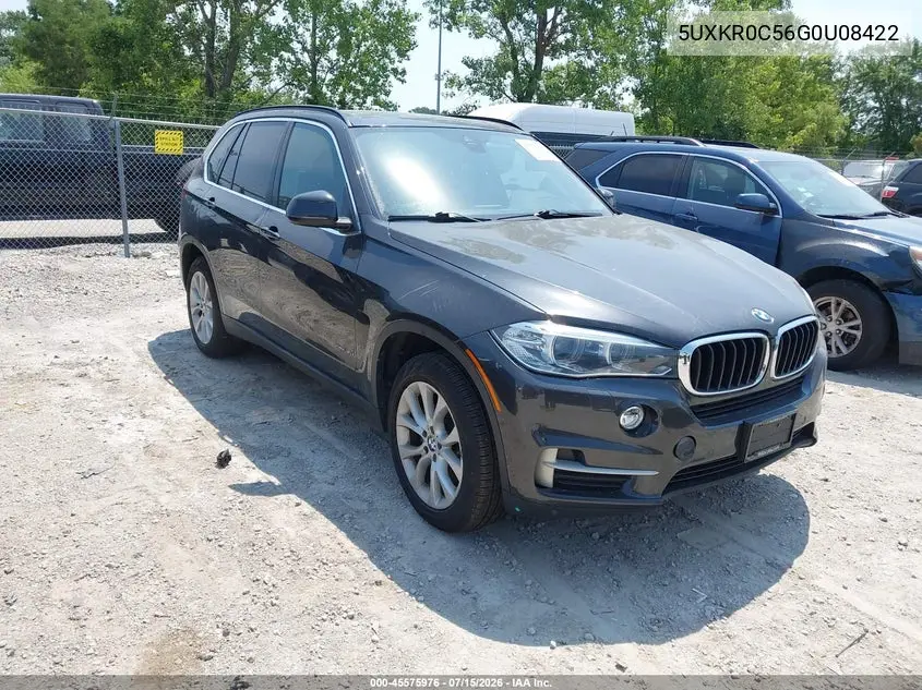2016 BMW X5 xDrive35I VIN: 5UXKR0C56G0U08422 Lot: 45575976