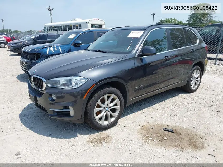 2016 BMW X5 xDrive35I VIN: 5UXKR0C56G0U08422 Lot: 45575976