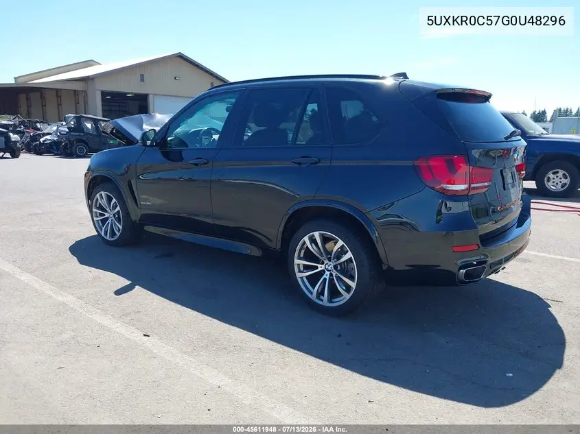 2016 BMW X5 xDrive35I VIN: 5UXKR0C57G0U48296 Lot: 45611948