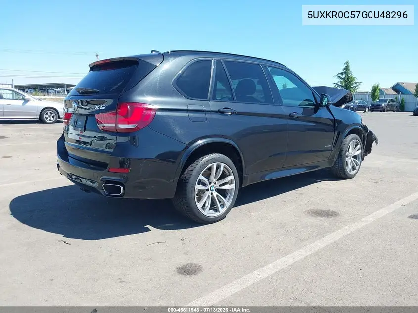 2016 BMW X5 xDrive35I VIN: 5UXKR0C57G0U48296 Lot: 45611948