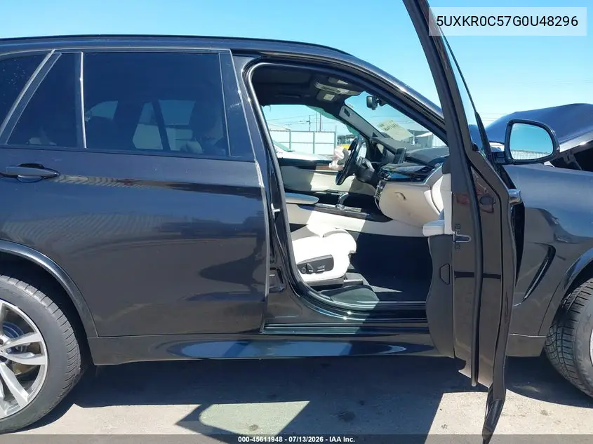 2016 BMW X5 xDrive35I VIN: 5UXKR0C57G0U48296 Lot: 45611948