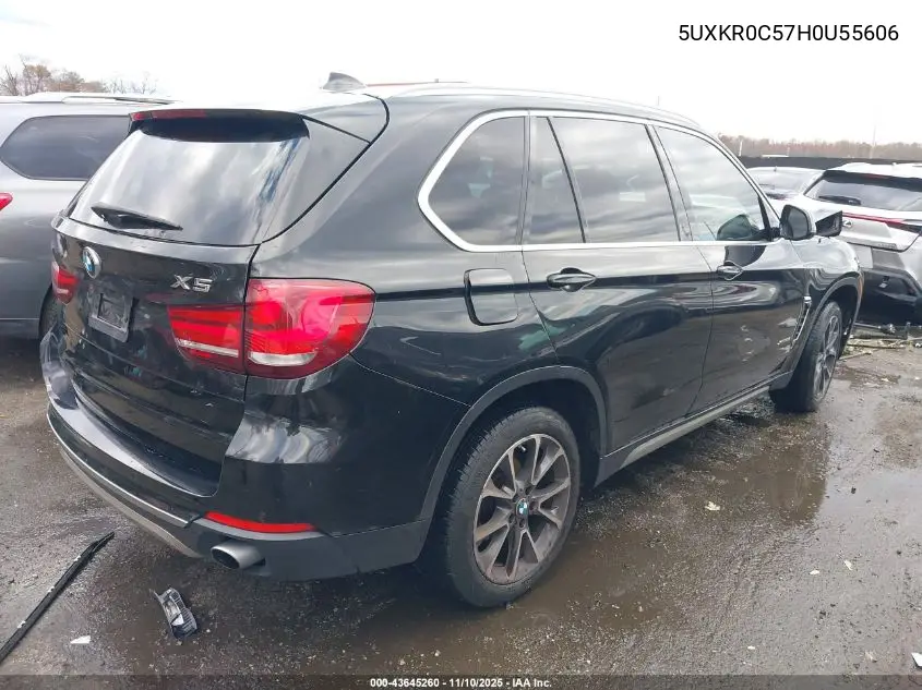 5UXKR0C57H0U55606 2017 BMW X5 xDrive35I