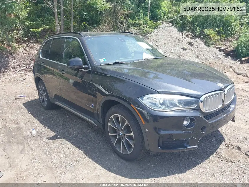 2017 BMW X5 xDrive35I VIN: 5UXKR0C35H0V79162 Lot: 45561101