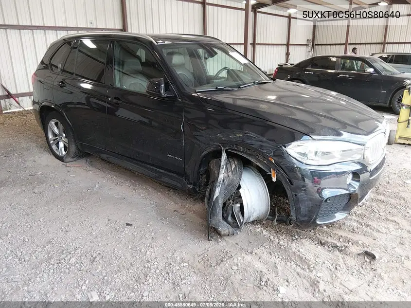 2017 BMW X5 Edrive xDrive40E Iperformance VIN: 5UXKT0C56H0S80640 Lot: 45580649