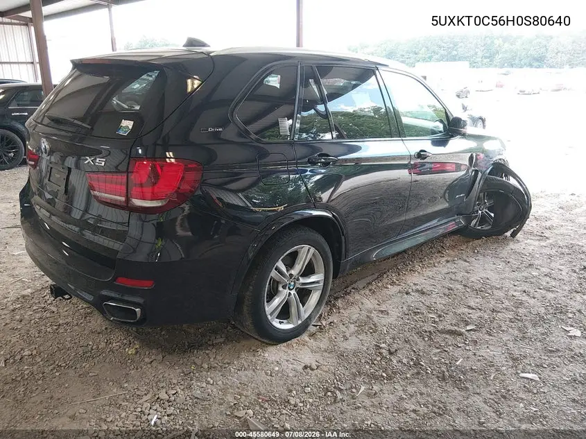 2017 BMW X5 Edrive xDrive40E Iperformance VIN: 5UXKT0C56H0S80640 Lot: 45580649