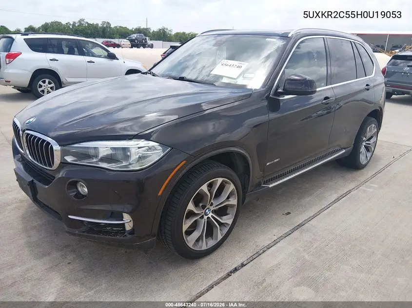 2017 BMW X5 Sdrive35I VIN: 5UXKR2C55H0U19053 Lot: 45643240