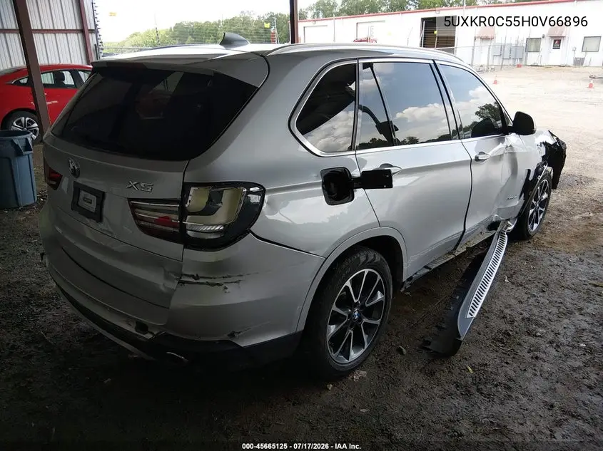 2017 BMW X5 xDrive35I VIN: 5UXKR0C55H0V66896 Lot: 45665125
